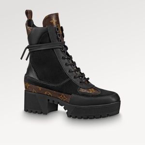 LOUIS VUITTON PLATFORM DESERT BOOT